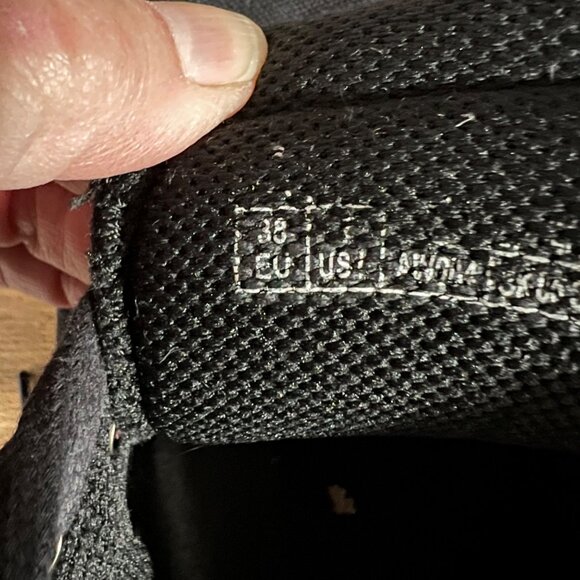 Dr. Martens Belmont Black Canvas Ankle Boots Size 7 - Picture 11 of 12